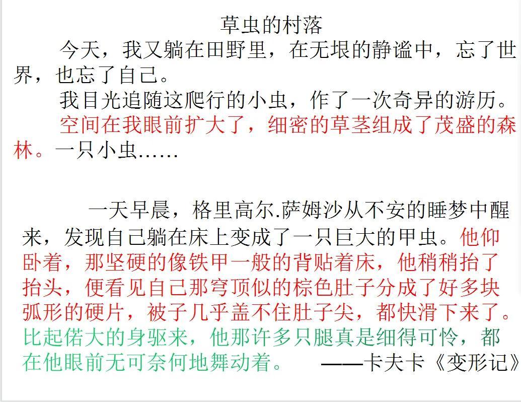 <b>六年级上册作文《变形记》怎么写指导</b>